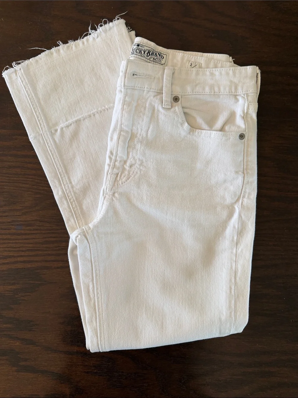 LUCKY Bridgette Mini Boot Jeans - Picture 1 of 6